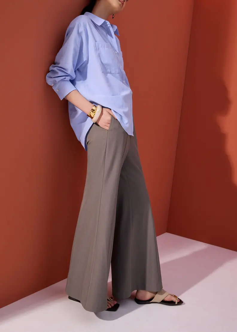 High Waist Boot Cut Pants