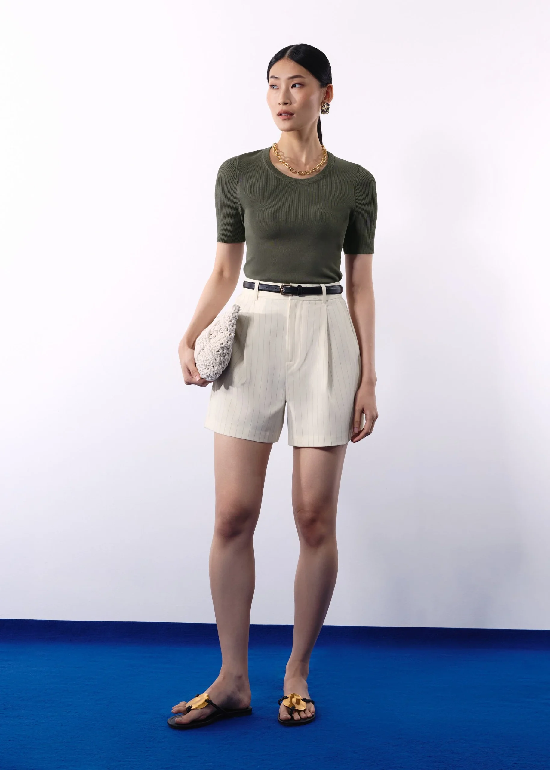 Knit Round Neck Top - Image 3
