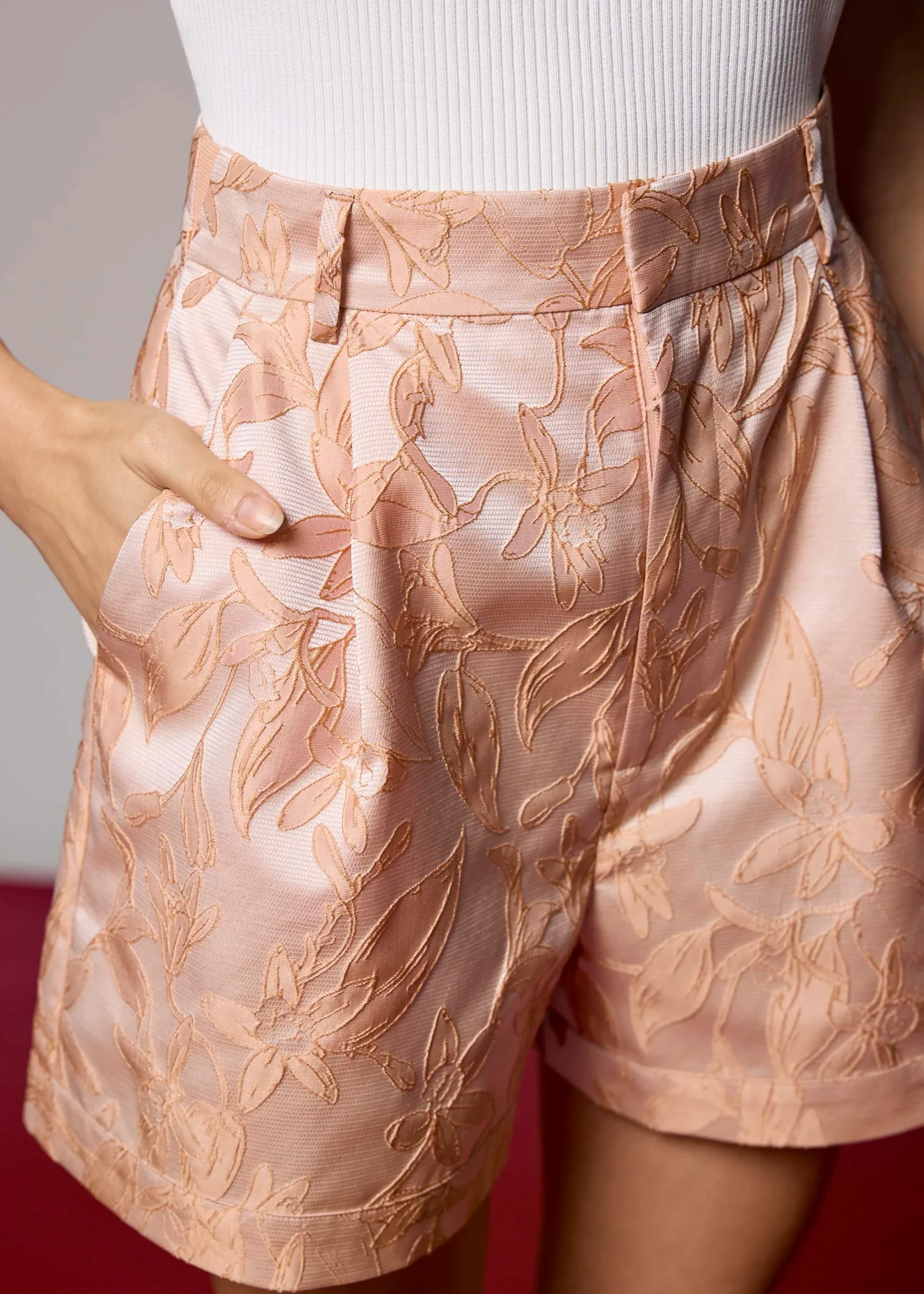 Brocade A-line Shorts - Image 3